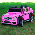 2021 Pink Licensed Maybach 12V Battery-Powered Kids Ride-On Car with MP3 & Parental Remote - Luxury Leather Seat!