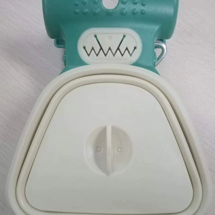 Effortless Dog Waste Cleanup: Portable Pooper Scooper with Waste Bag Attachment for On-the-Go Pet Owners