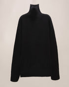 Pure Cashmere Maxi High Neck Sweater