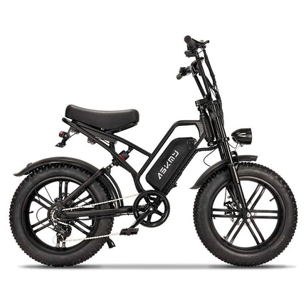 Experience the Thrill of the Fat Tire E-Bike: 48V 1500WH Battery, 25MPH Speed, and 28-Mile Range for Adventurous Commuting!