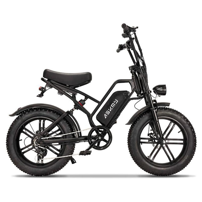 Experience the Thrill of the Fat Tire E-Bike: 48V 1500WH Battery, 25MPH Speed, and 28-Mile Range for Adventurous Commuting!