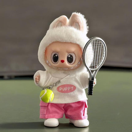 Adorable Labubu 6.7-Inch Doll Clothing Set - Stylish Baseball Outfit for Your Favorite Doll (Doll Not Included)