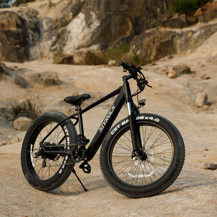 Ultimate 1000W Electric Mountain Bike for Adults - 26" Fat Tire Ebike with 48V 15Ah Battery for Trail Riding, Commuting & Adventures - UL & GCC Certified
