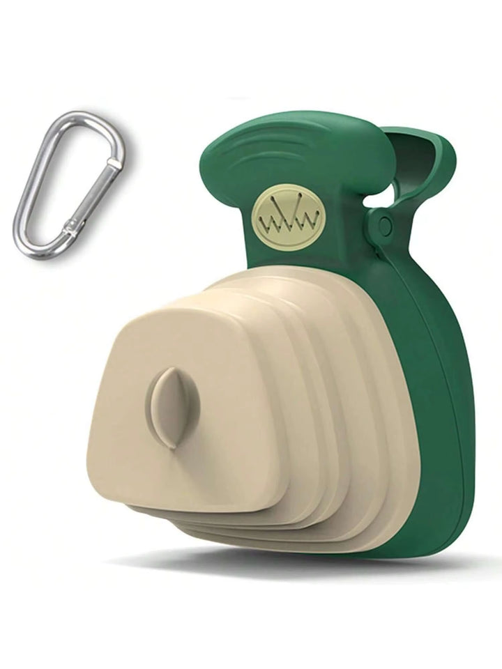 Effortless Dog Waste Cleanup: Portable Pooper Scooper with Waste Bag Attachment for On-the-Go Pet Owners