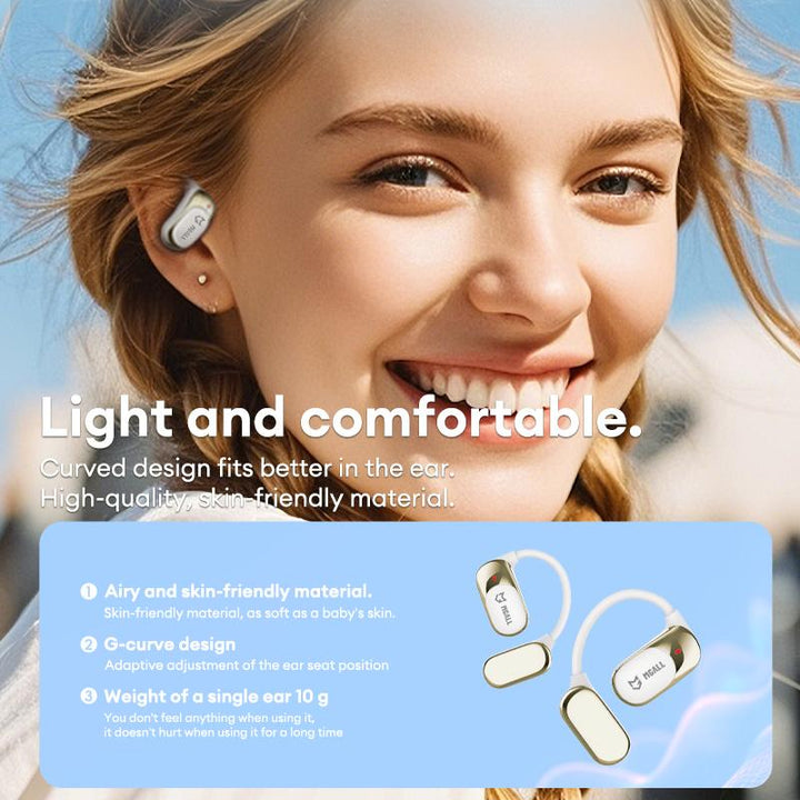 MGALL KC09 OWS Bluetooth 6.0 Wireless Earbuds - Superior Sound Quality, Fast Connection, and Long-Lasting Comfort for Music & Calls