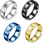 4 Pcs Demon Slayer Rings Set Anime Rings Demon Slayer Cosplay Jewelry (10)