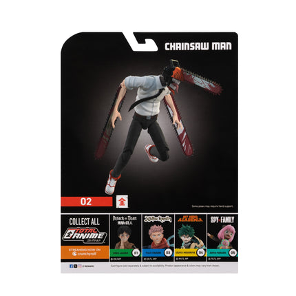 Total Anime Chainsaw Man - 6.5-Inch Figure with Alternate Head and Arms plus Swappable Mouthpiece