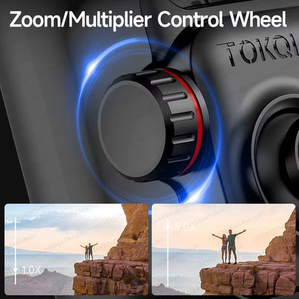 Ultimate 3-Axis Handheld Mobile Phone Stabilizer with Smart Tracking & Wireless Remote - Perfect for iPhone & Android!