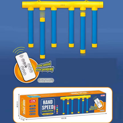 Exciting Challenge Falling Sticks Game - Boost Kids' Reaction Skills with Fun Parent-Child Interaction!