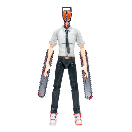 Total Anime Chainsaw Man - 6.5-Inch Figure with Alternate Head and Arms plus Swappable Mouthpiece