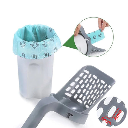Self-Cleaning Cat Litter Scoop - Effortless Pet Waste Management Tool