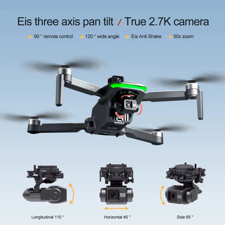 S1 55 8K GPS Quadcopter Drone with Dual 4K Cameras and 500G Payload Capacity for Professional Aerial Photography