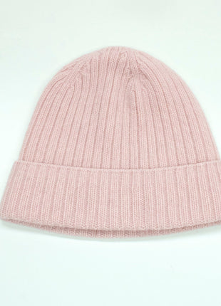 CASHMERE RIBBED HAT-0