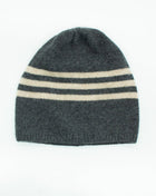 CASHMERE  STRIPED BEANIE-0