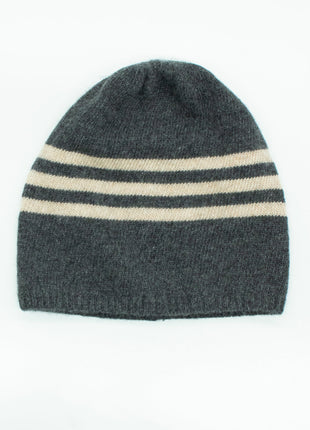 CASHMERE  STRIPED BEANIE-0