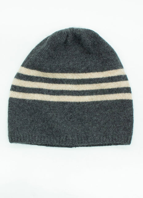 CASHMERE  STRIPED BEANIE-0