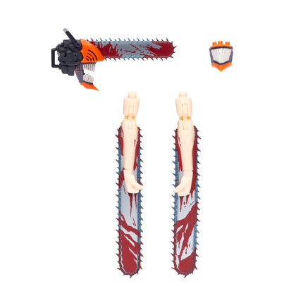 Total Anime Chainsaw Man - 6.5-Inch Figure with Alternate Head and Arms plus Swappable Mouthpiece