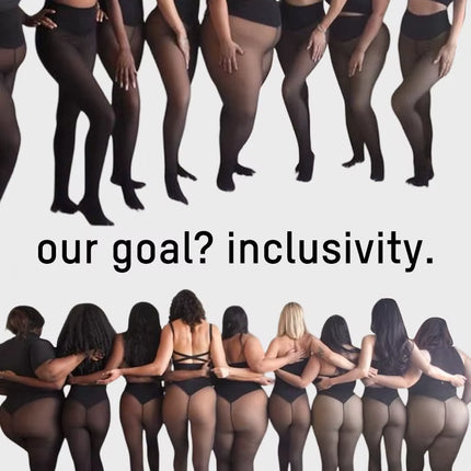 Elevate Your Style with Viral One Seam Compression Thick Tights - Cozy Fleece Leggings for a Flawless Fit