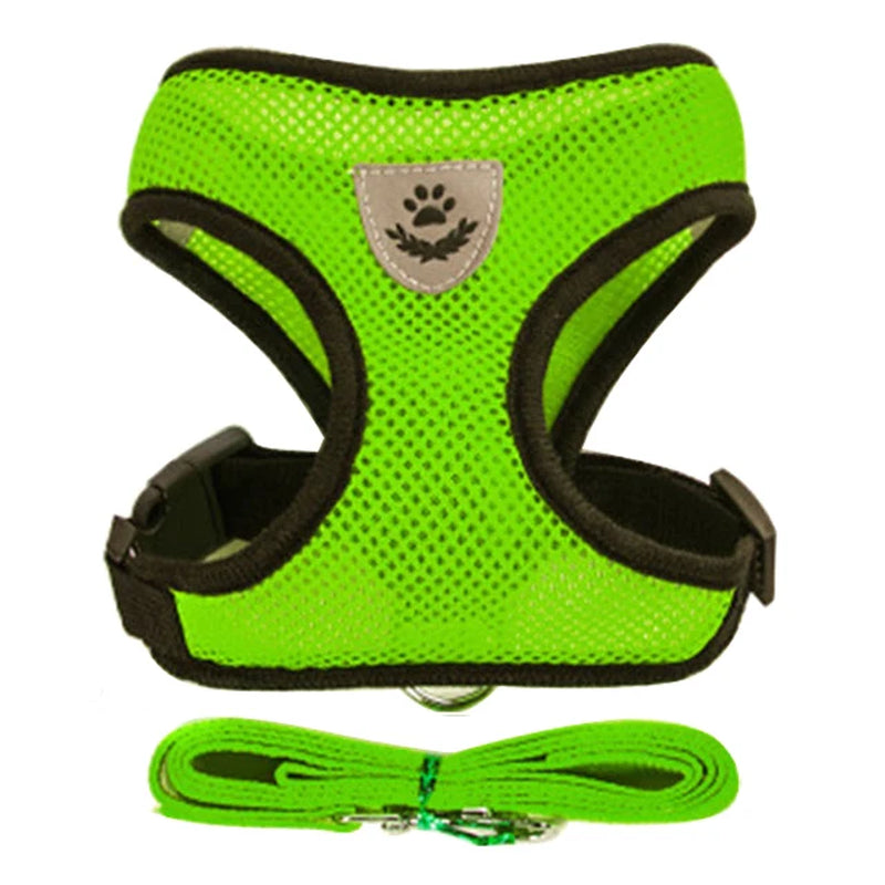 Discover the Ultimate Comfort: Adjustable Cat Harness Vest with Leash for Small and Medium Pets!