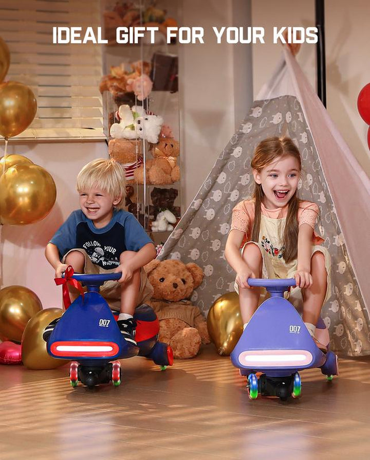 Fanttikride N7 Pedal-Powered Electric Wiggle Car - Fun Ride-On Toy for Kids!