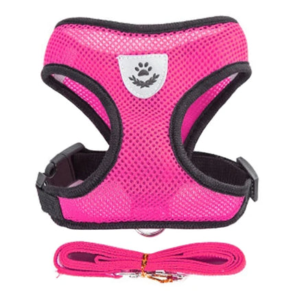 Discover the Ultimate Comfort: Adjustable Cat Harness Vest with Leash for Small and Medium Pets!