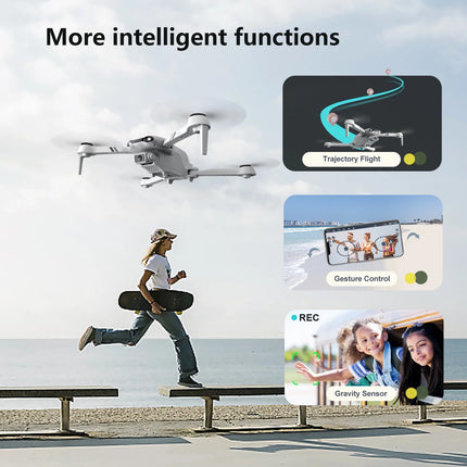 Experience the Thrill of Flight with the F10-1080P WiFi FPV Drone - Perfect for Beginners and Aerial Photography Enthusiasts!