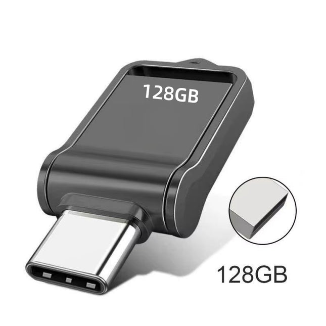 Revolutionary 2TB High-Speed USB Flash Drive with Dual Type-C and Lightning Interface - Perfect for Mobile Phones and Computers!