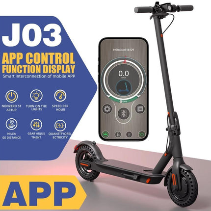 Fat Tire Electric Powerful Scooter App Controlled Smart Electric Scooter
