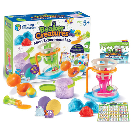 Beaker Creatures Alien Experiment Lab - 18-Piece Science Kit for Kids Ages 5+ - Fun & Educational STEM Toy for Boys and Girls