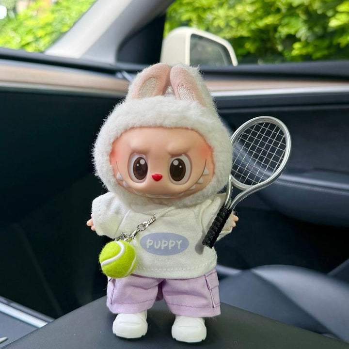 Adorable Labubu 6.7-Inch Doll Clothing Set - Stylish Baseball Outfit for Your Favorite Doll (Doll Not Included)