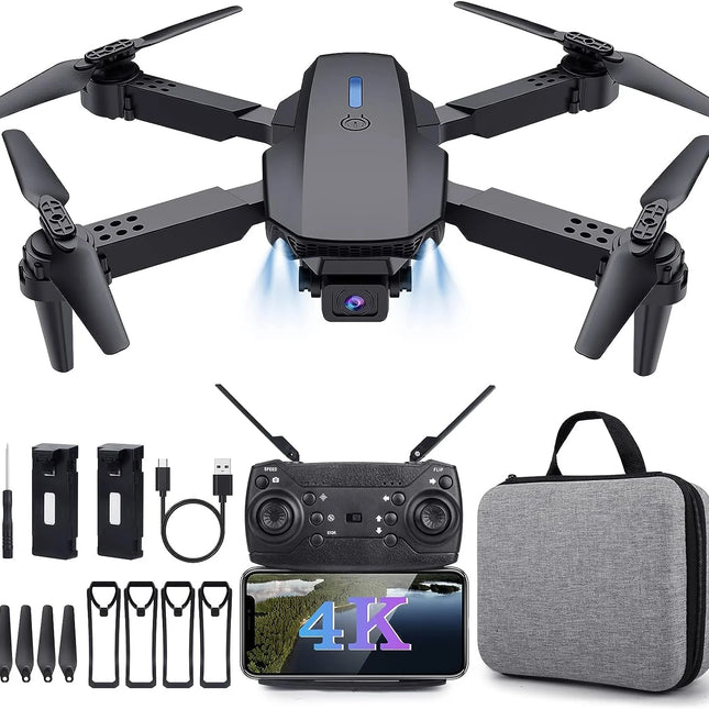 Experience the Thrill of Flight with Our 4K RC Mini Drone - Ideal for Beginners and Kids, Featuring Live Camera and WiFi FPV Support!
