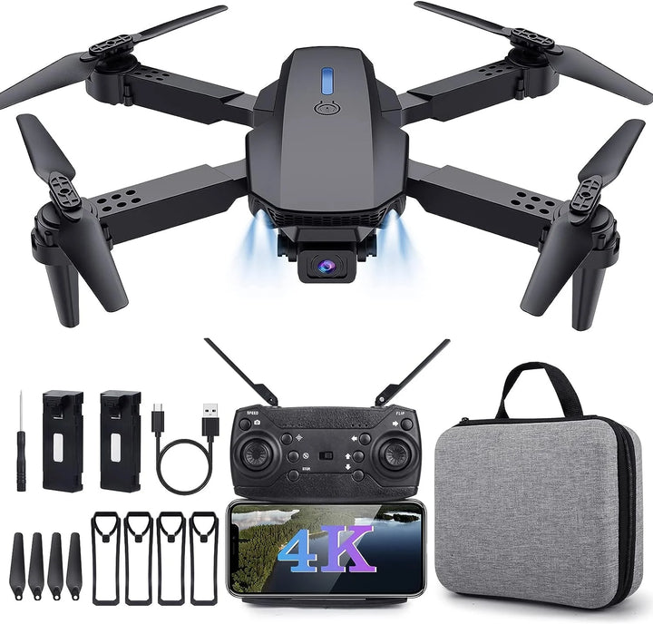Experience the Thrill of Flight with Our 4K RC Mini Drone - Ideal for Beginners and Kids, Featuring Live Camera and WiFi FPV Support!