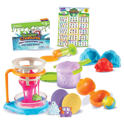 Beaker Creatures Alien Experiment Lab - 18-Piece Science Kit for Kids Ages 5+ - Fun & Educational STEM Toy for Boys and Girls