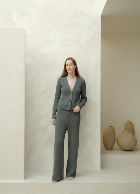 Extra Fine Merino Wool Cardigan
