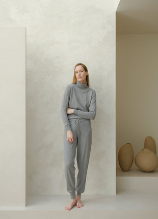 Extra Fine Merino Wool Turtleneck Sweater