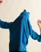 Pure Cashmere Maxi High Neck Sweater