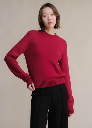 Pure Cashmere Crewneck Sweater