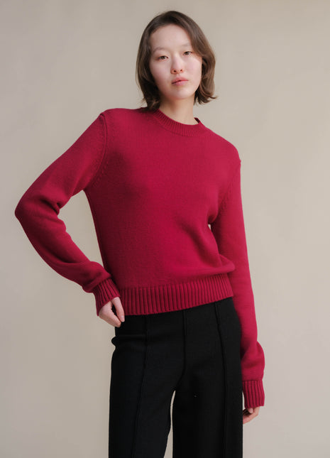Pure Cashmere Crewneck Sweater