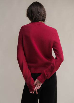 Pure Cashmere Crewneck Sweater