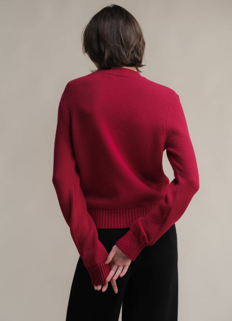 Pure Cashmere Crewneck Sweater