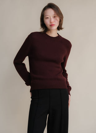 Pure Cashmere Crewneck Sweater