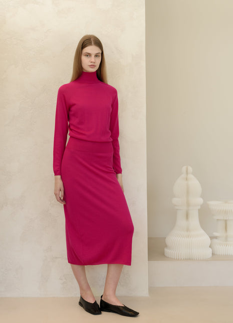 Extra Fine Merino Wool Dress (3D-Knit)