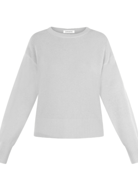 Women's Pure Cashmere Crew Neck Sweater