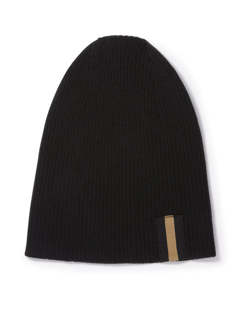 Superfine Merino Wool Beanie (Black)-0