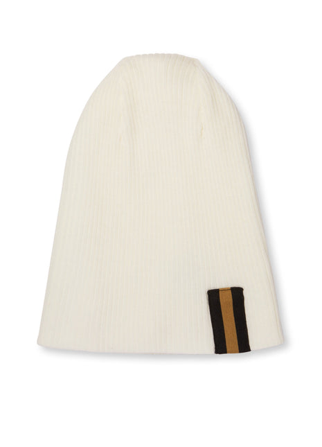 Superfine Merino Wool Beanie (Ivory)-0