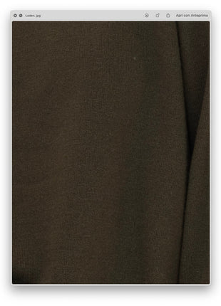 Cashmere Mix Roll-Up Cuff Crewneck Sweater-23