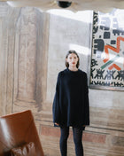 Extra Fine Merino Wool Maxi Volcano Sweater-0