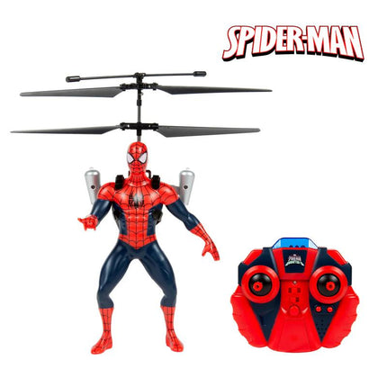 MARVEL Avengers Remote Control Helicopter - Iron Man, Captain America, Hulk, Spider-Man, Deadpool & Wolverine with LED Lights & Twin Rotors for Ultimate Stability