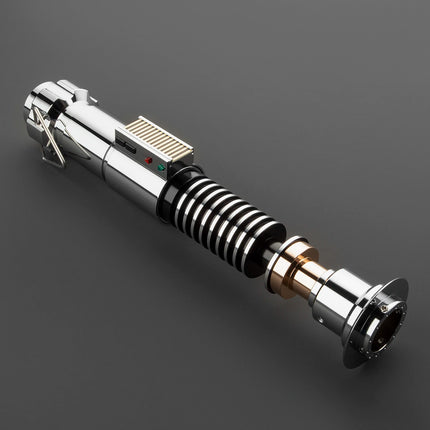 Ultimate Luke Skywalker EP8 Lightsaber: Heavy Dueling Xeno Pixel Saber with Metal Hilt, 34 Sound Fonts & Smooth Swing Action