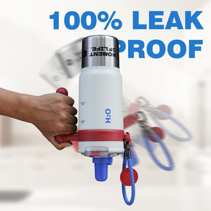 Sidagar 33.8Oz Stainless Steel Leak-Proof Thermos Cup with Non-Slip Pad, Portable Watertight Straw, Easy-Clean Design - Ideal Summer Water Bottle to Keep Drinks Cold